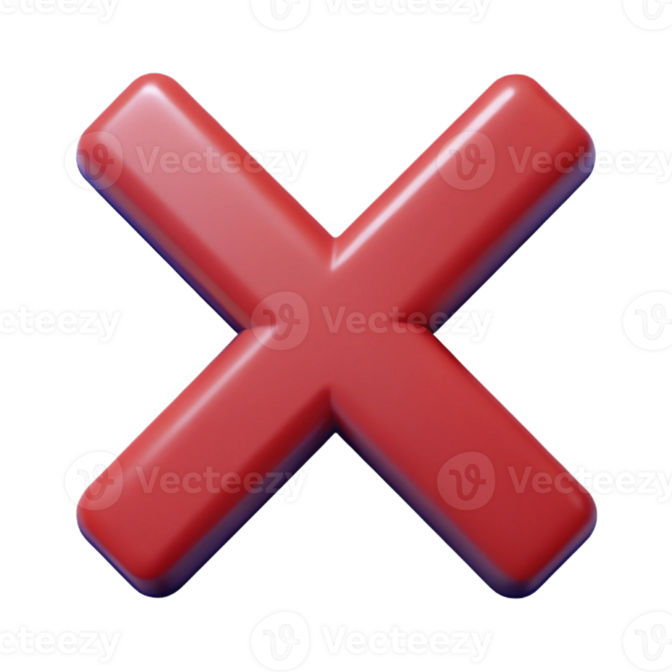 fascinating rustic Pictogram of an X mark. Clean lines, symmetrical, flat color with Scalable Design. exclusive png