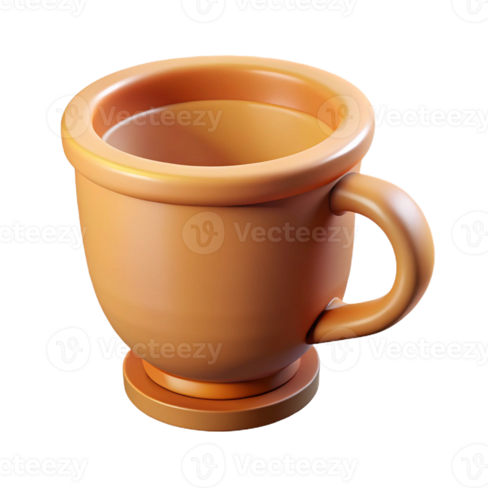 spectacular acclaimed Stylized monoline coffee cup. Crisp edges, minimal design with Scalable Design. png