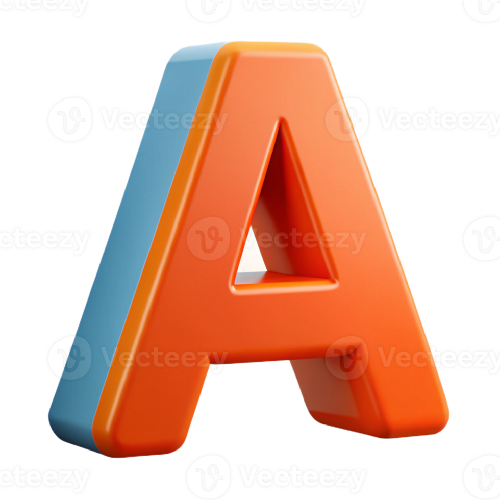 impressive iconic Letter A in a simple sans-serif font. Crisp edges, flat color, with Scalable Design. png