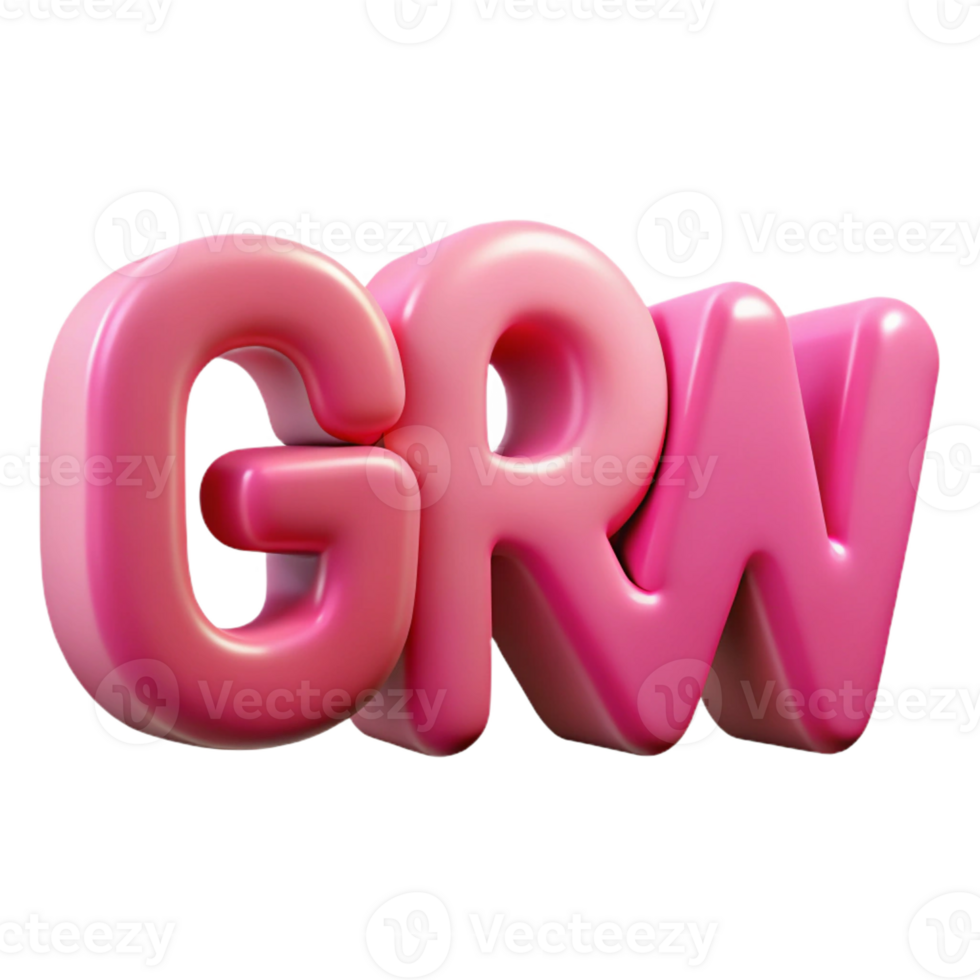 mesmerizing geometric Minimal, sharp edges GROW with a flat pink color with Scalable Design. detailed png