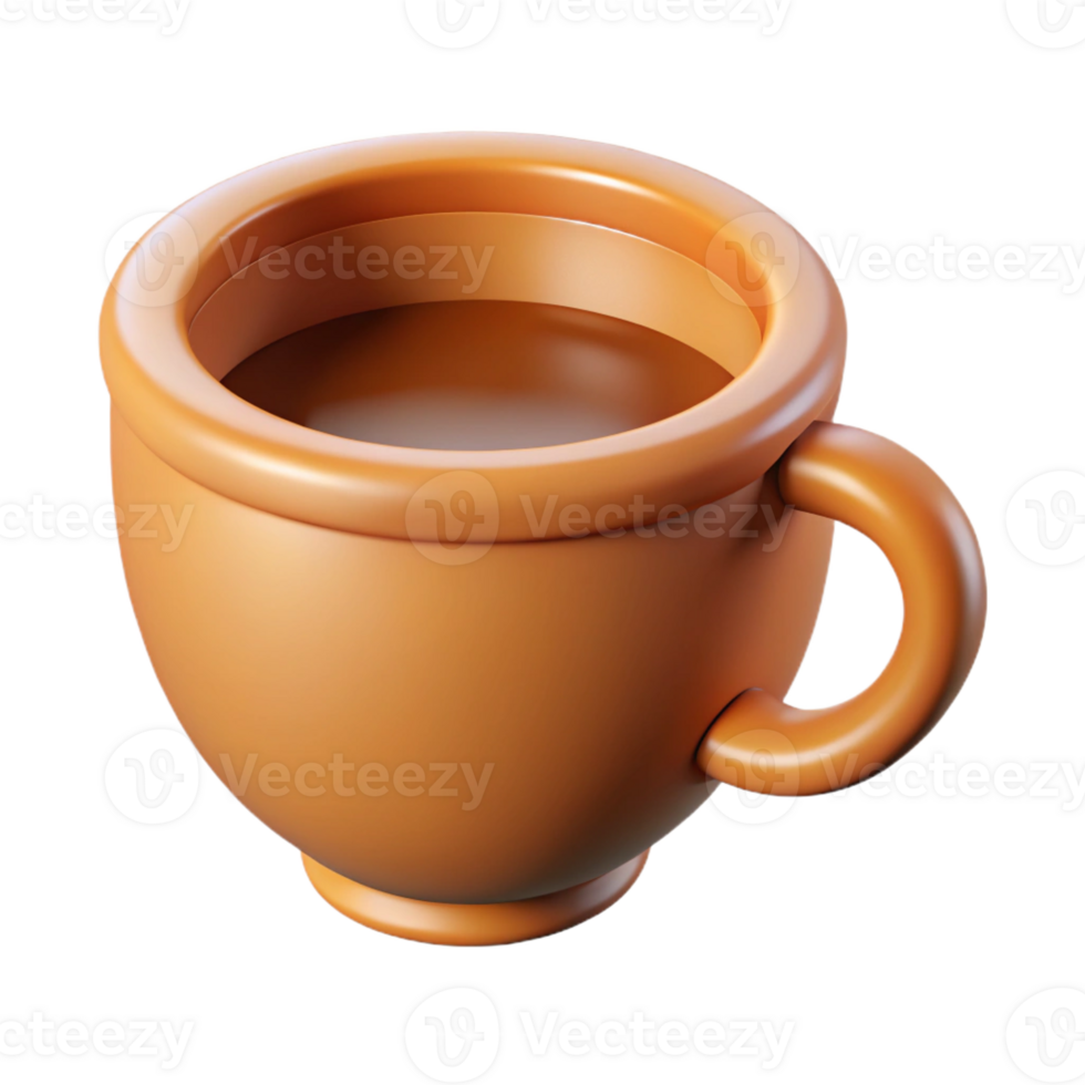 quintessential coastal Stylized monoline coffee cup. Crisp edges, minimal design with Scalable Design. original png
