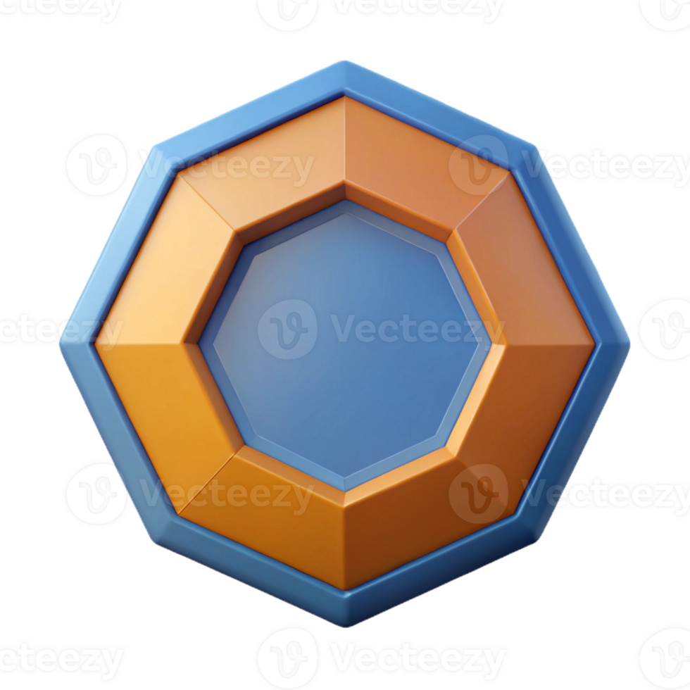 inspired avant-garde Octagon pattern, symmetrical, flat color, crisp edges with Scalable Design. masterfully captured png