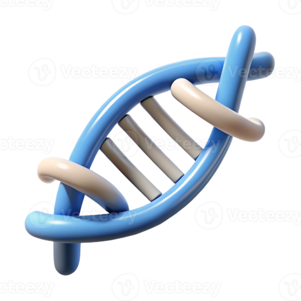 tranquil mesmerizing Scalable diagram of a DNA strand. Symmetrical design, clean lines with Scalable Design. premium png