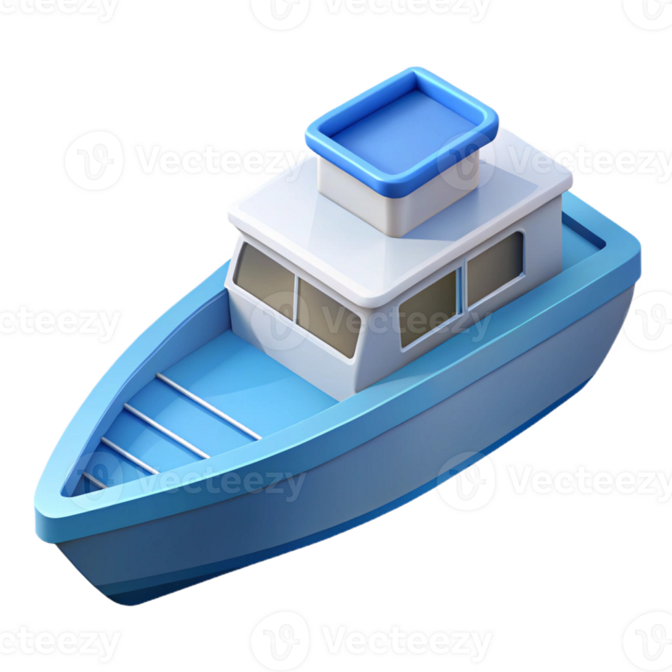 picturesque artistic Isometric boat, single-weight stroke, clean lines, with Scalable Design. masterfully captured png