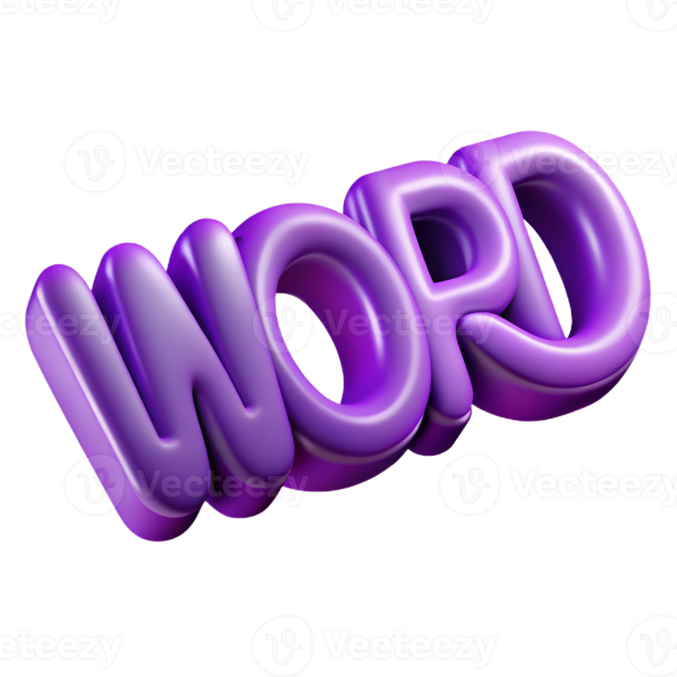 enchanting inspired Clean lines, flat color WORD in violet. Crisp edges, with Scalable Design. png
