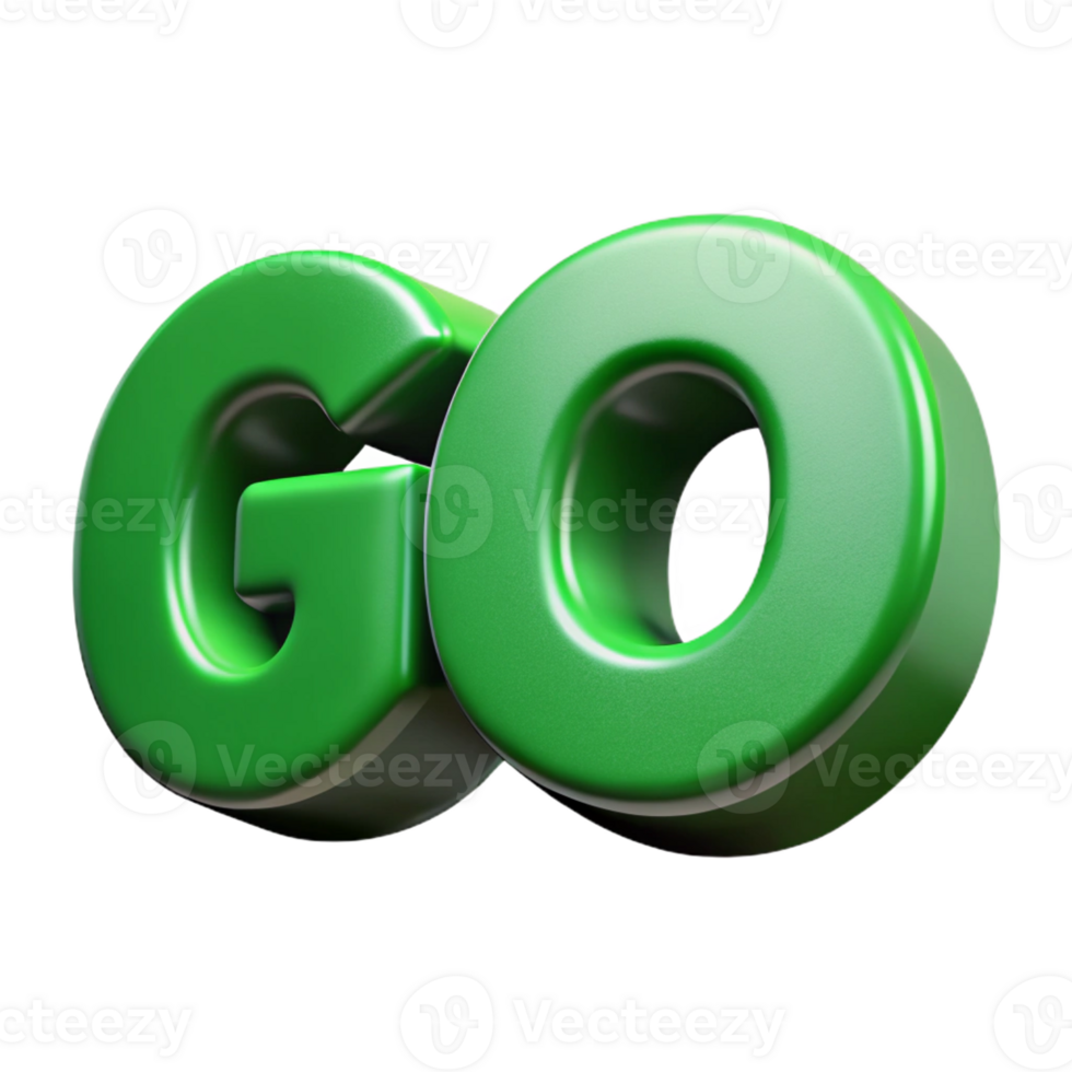 unforgettable modern Crisp edges on a flat green GO with clean lines with Scalable Design. studio quality png