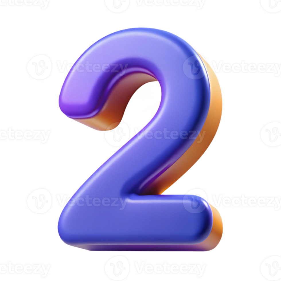 splendid urban A stylized number with a curved shape. Crisp edges, flat color, with Scalable Design. luxury png