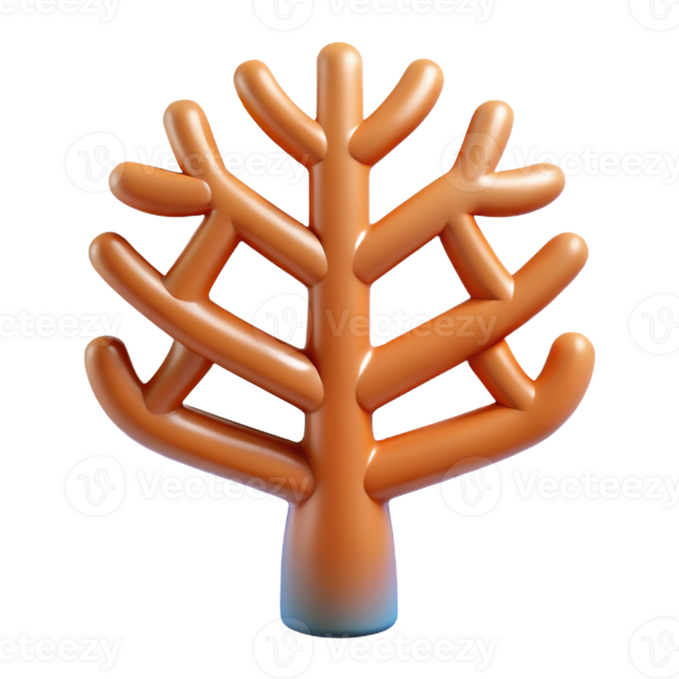 unforgettable futuristic A stylized tree of life symbol. Clean lines, flat color, symmetrical design with Scalable Design. precision png