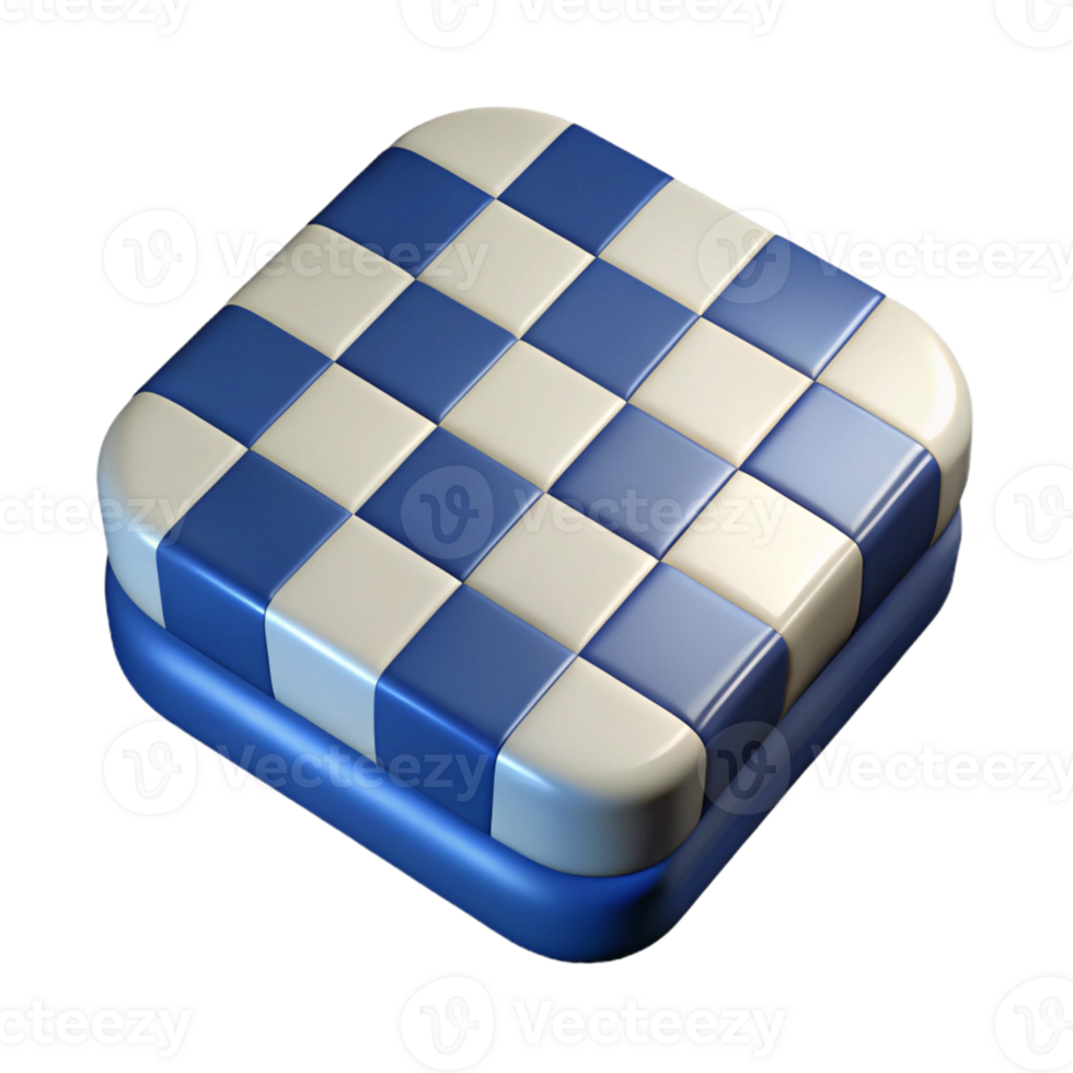 impressive rare Checkerboard pattern, flat color, crisp edges, with Scalable Design. png