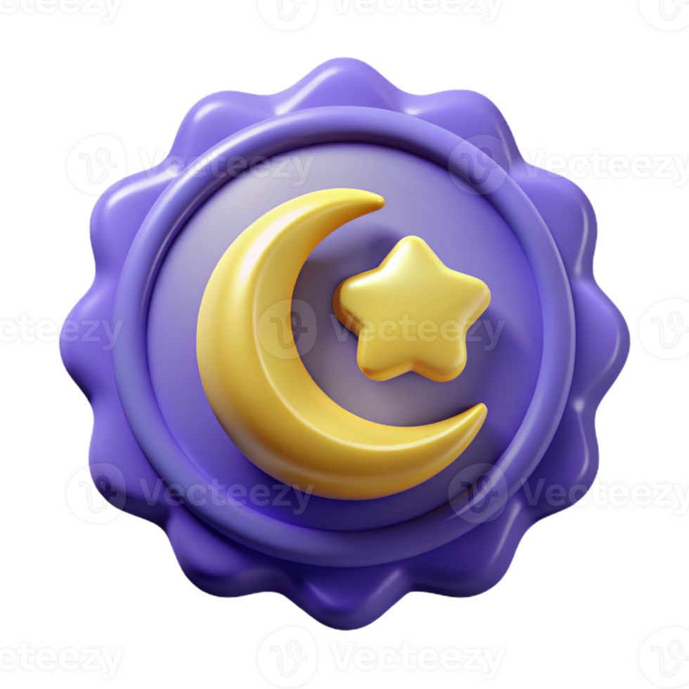 unparalleled retro Crescent moon badge with a simple swirl design. Clean lines, with Scalable Design. high resolution png