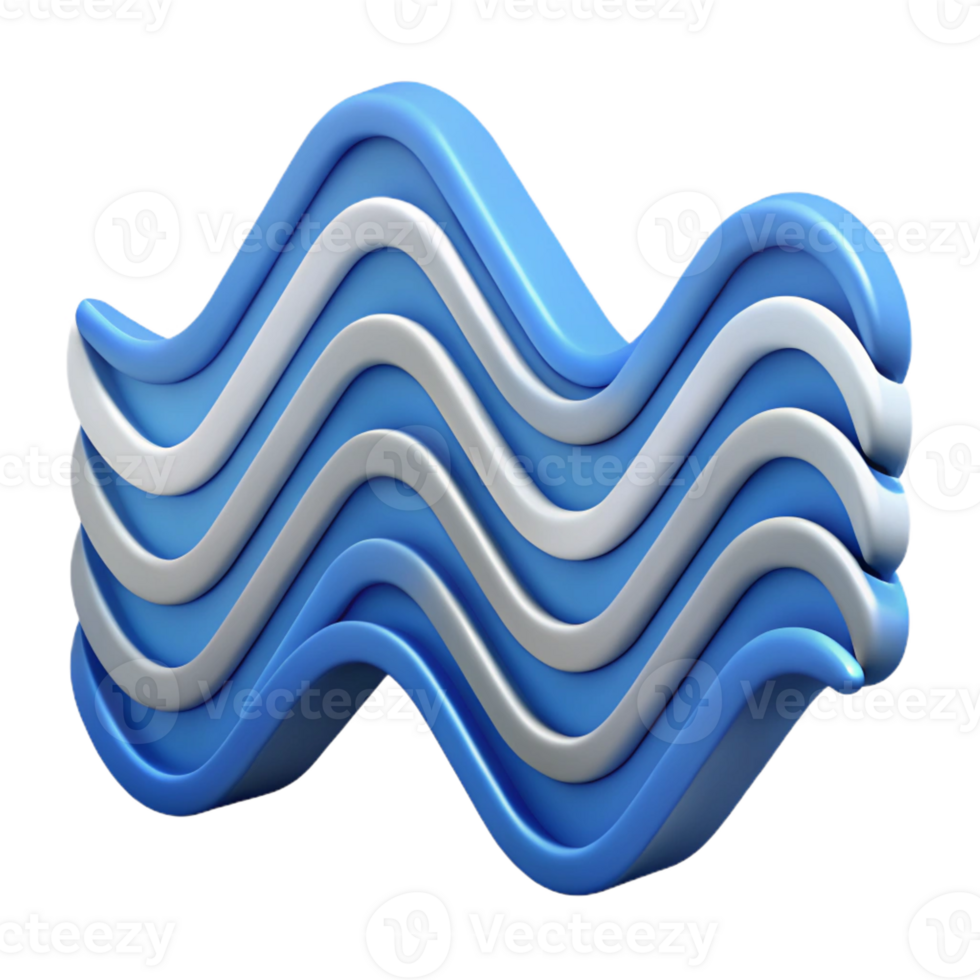vibrant signature Geometric wave pattern, flat color, clean lines, scalable, symmetrical with Scalable Design. png