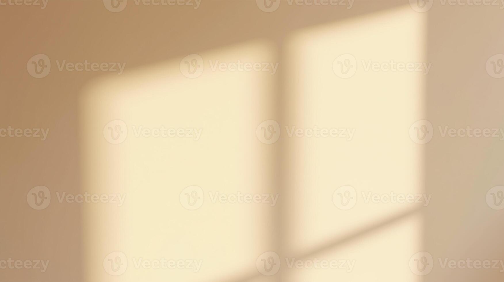 Illuminated walls, shadow play dancing upon beige canvas. photo