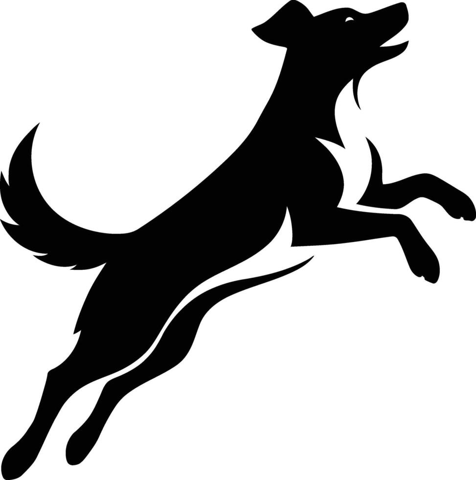 Dog Silhouette Clipart for Crafters and Designers, Puppy Art for Branding Kits. vector