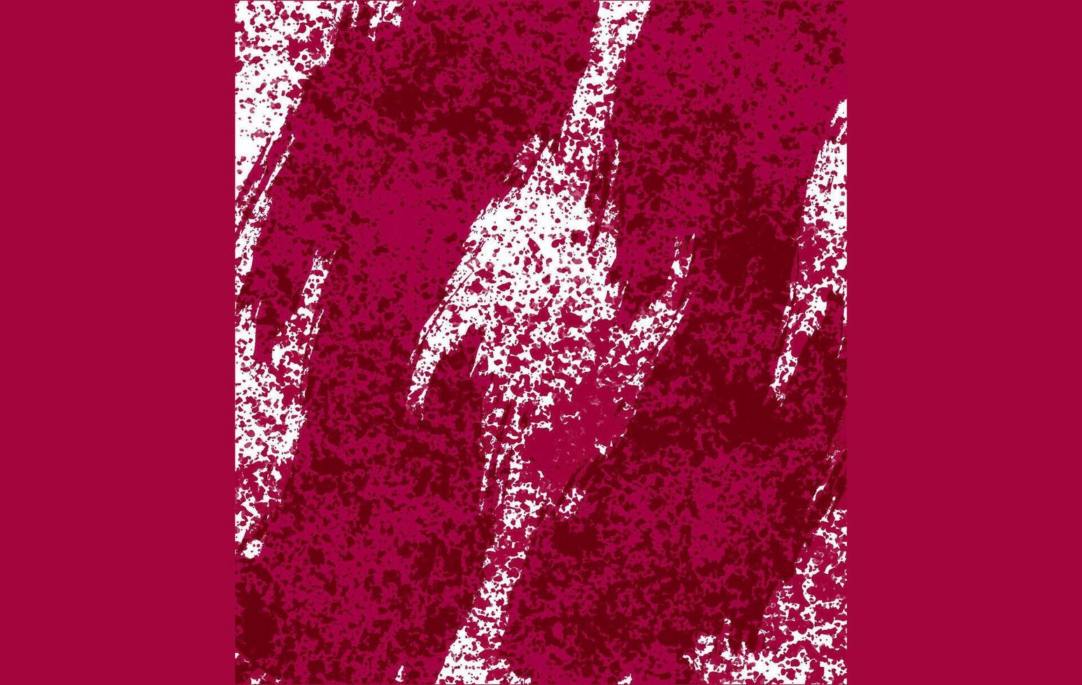 Abstract Burgundy Brushstrokes on White Texture for Cards vector