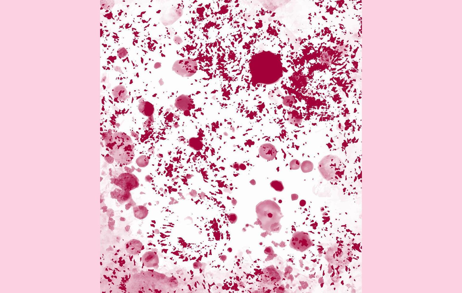 Red Paint Splashes and Drops Abstract Texture vector