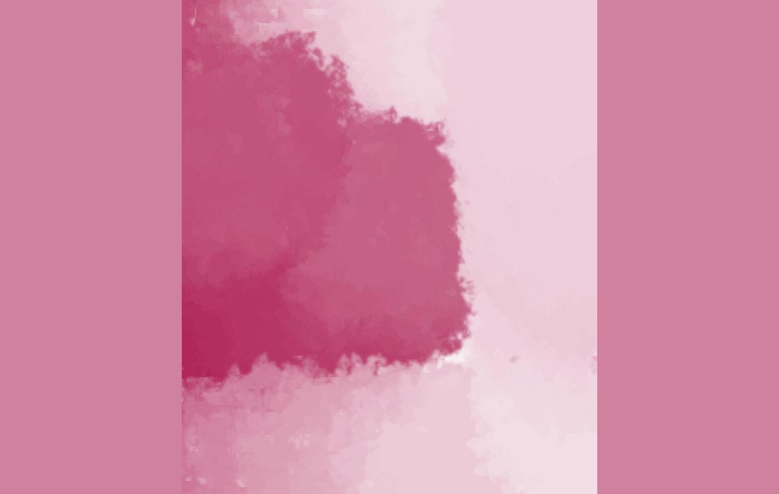 Abstract Watercolor Pink Ombre Art vector