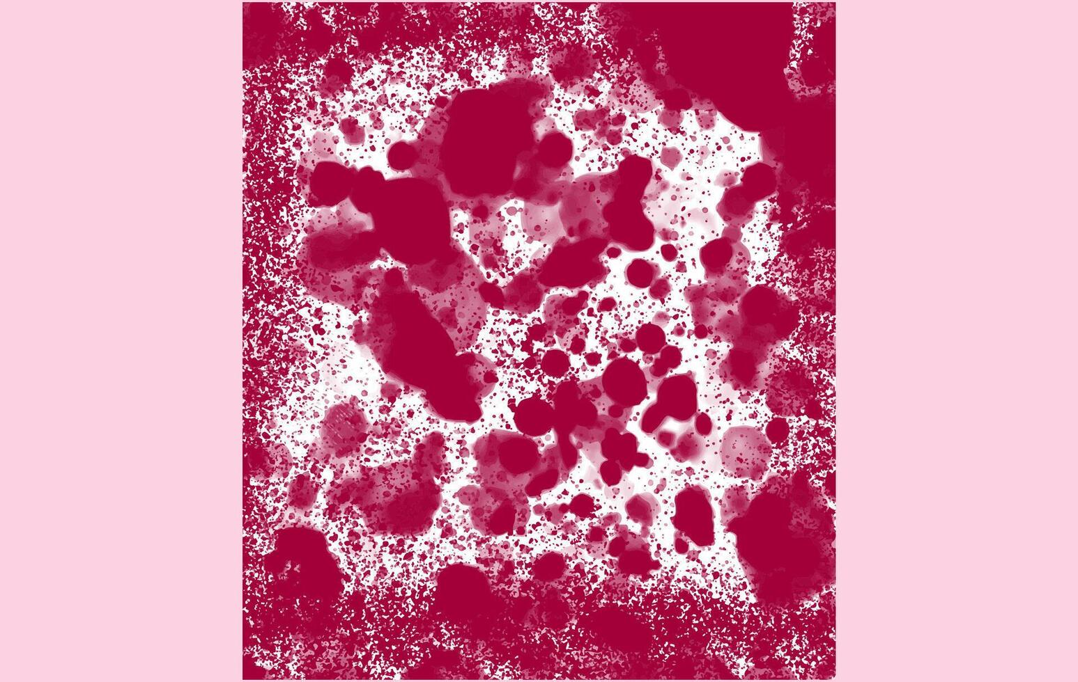 Grunge Red Paint Splash Effect for Poster Art vector