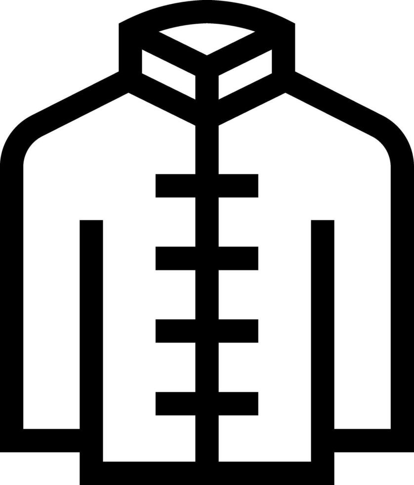 Changshan clothing icon vector