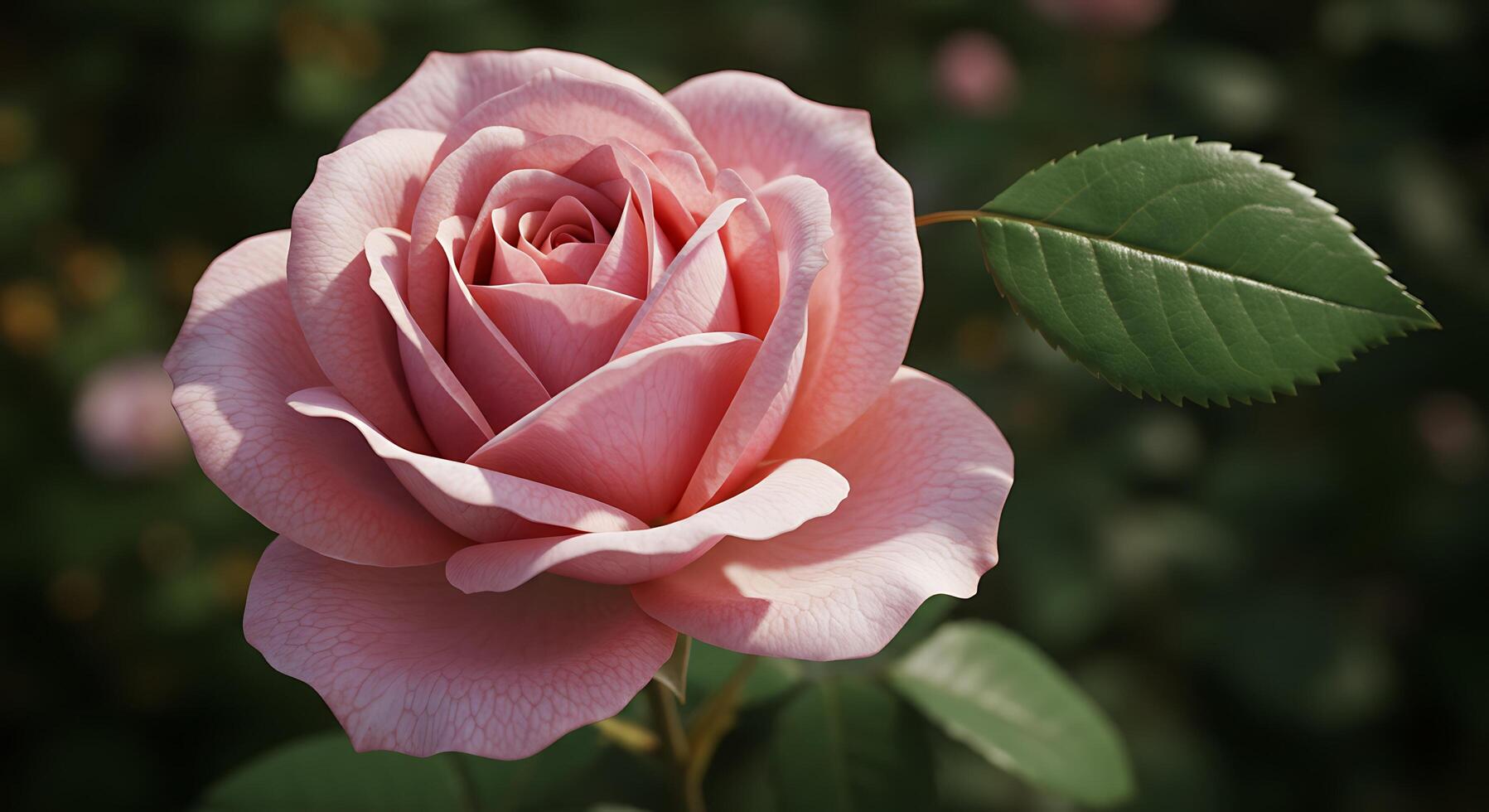 Ultra-Photorealistic Outdoor Portrait of a Gorgeous Flower photo