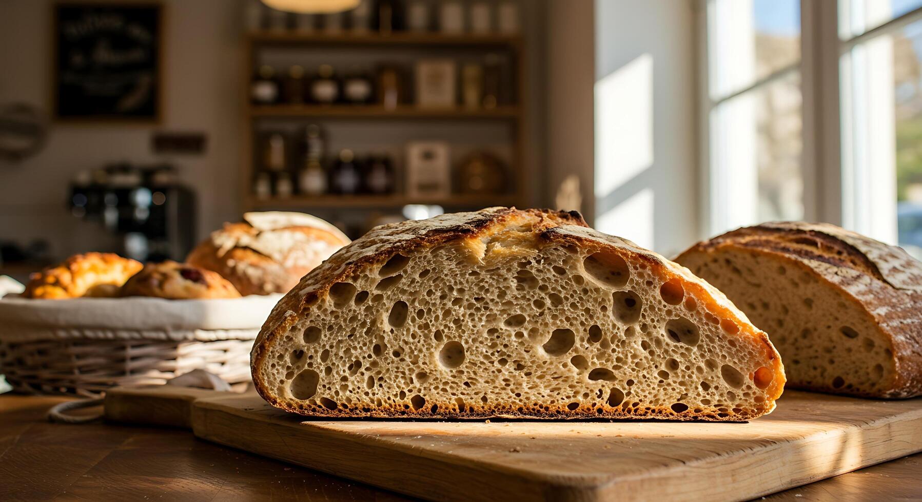 Rustic Bakery Filled with Light and Homemade Goodness photo