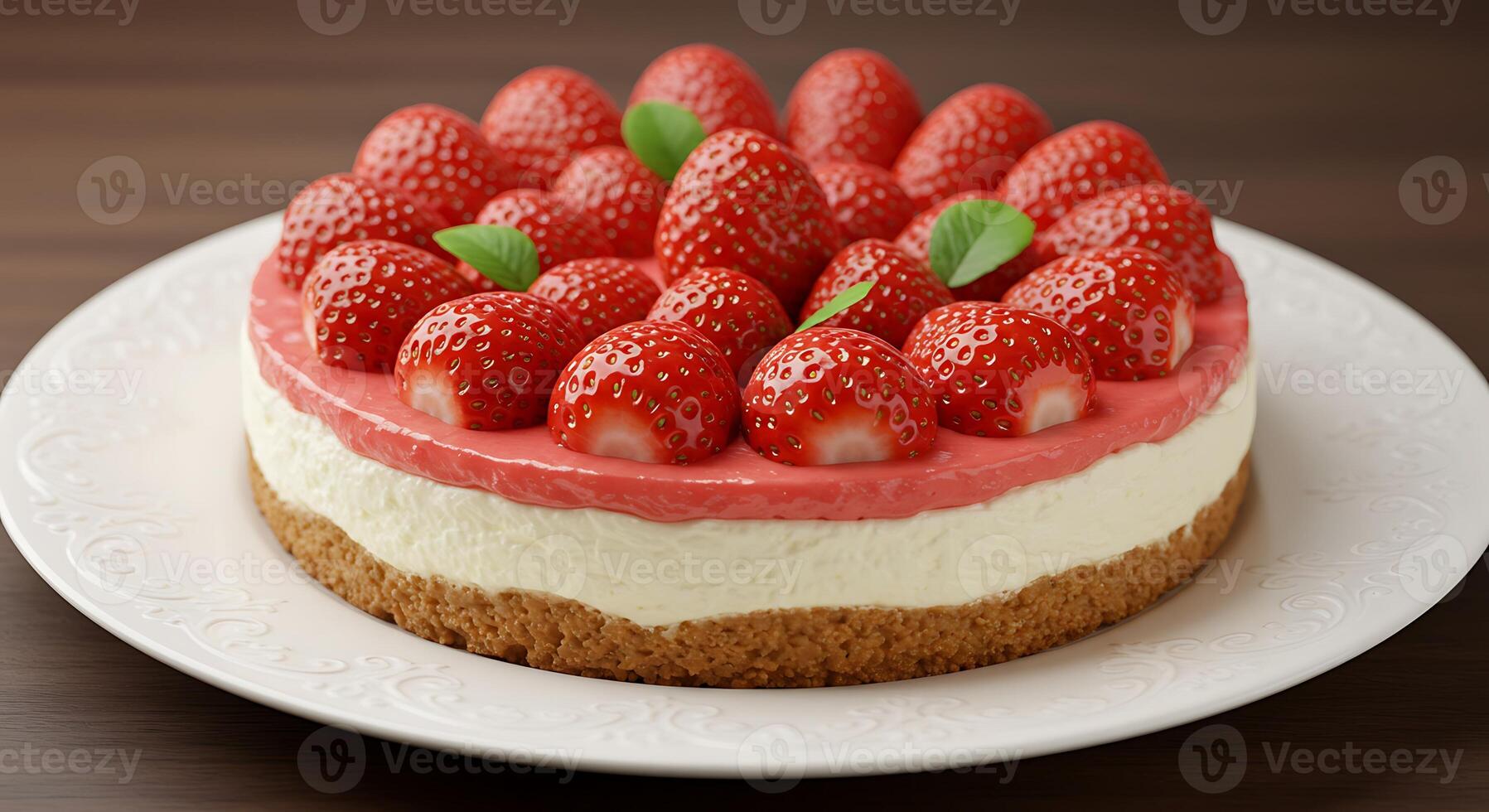 High-Resolution Dessert Spread with Selective Focus Styling photo