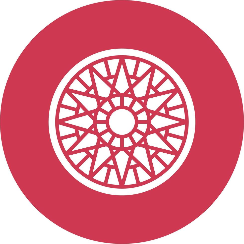 Mandala Flat Design Piece vector