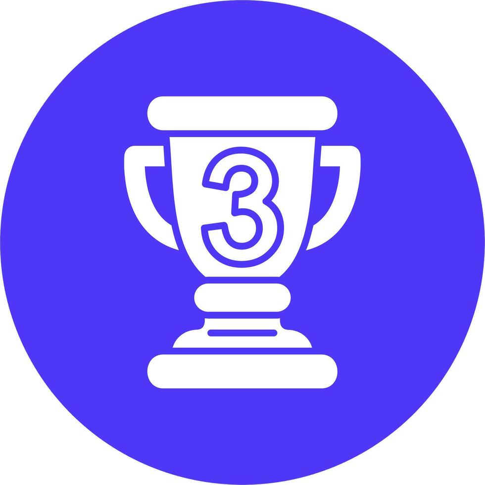 3rd Prize Minimal UI Element vector