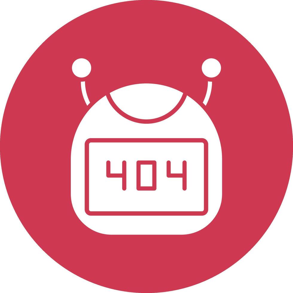 Bot Neon UI Symbol vector