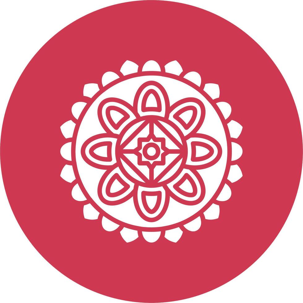 Mandala Clean Frame Object vector