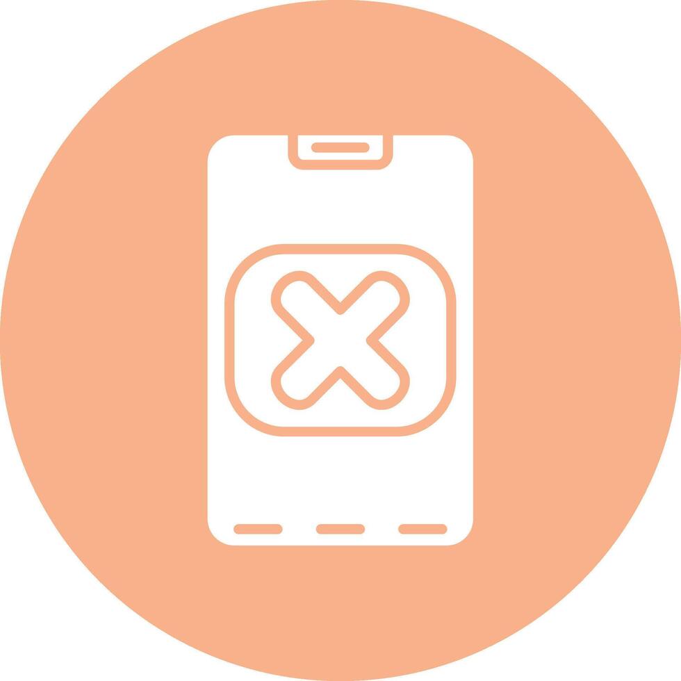 Smartphone Muted Tone Element vector