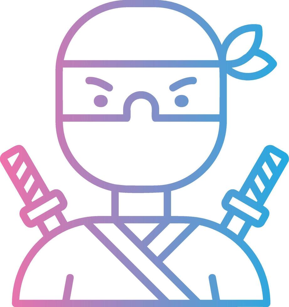 Killer Interface Line Graphic vector