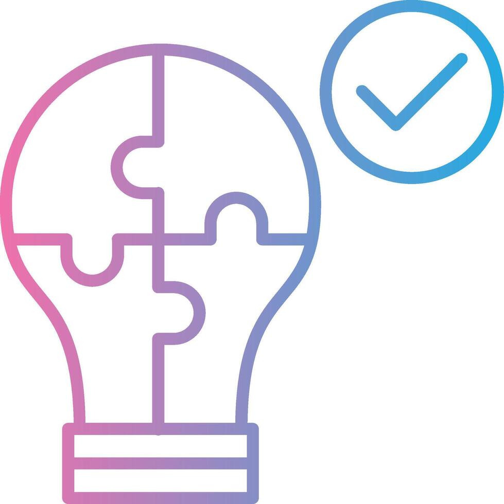 Problem Solving User Interface Mark vector
