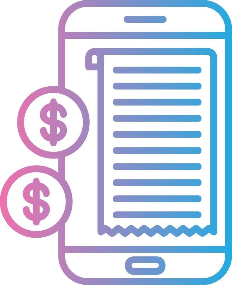 Receipt Creative Sketch Element vector
