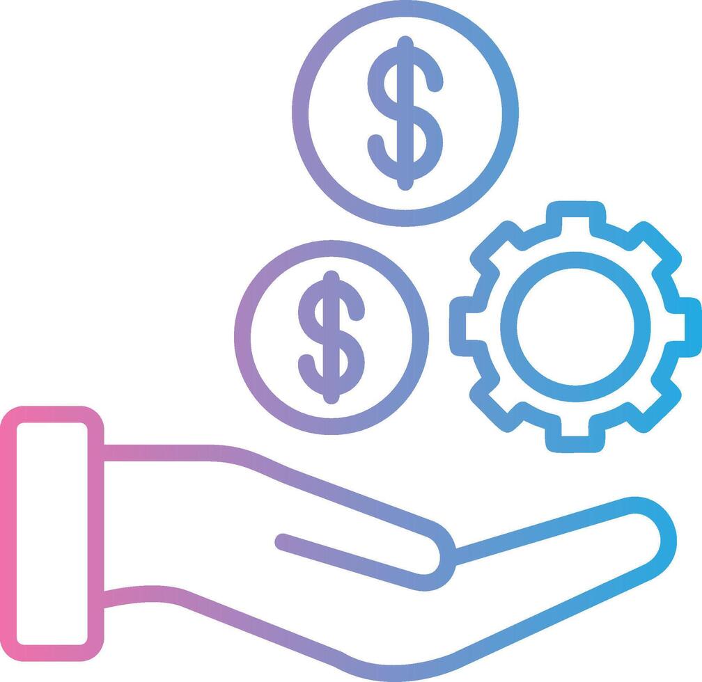 Support Simplified Design Piece vector