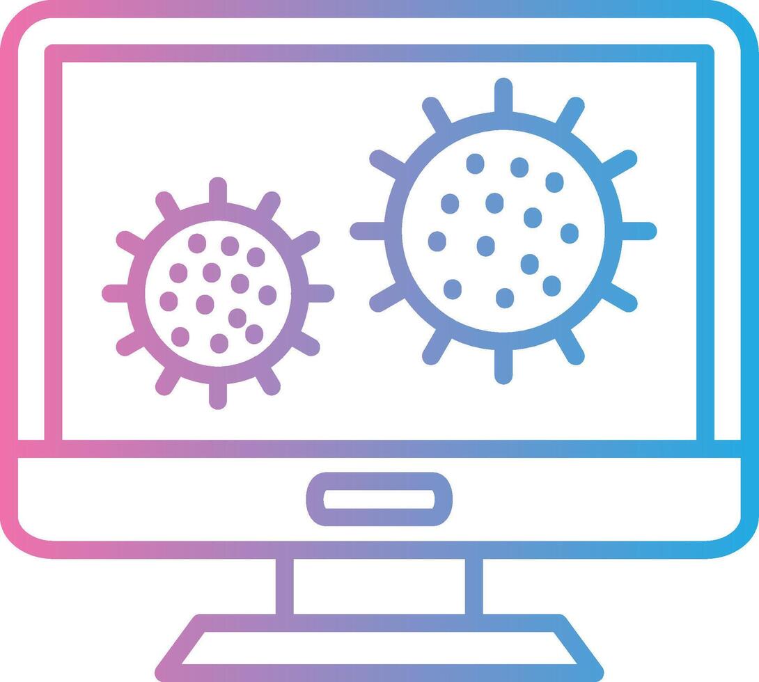 Bacteria Custom Line Element vector