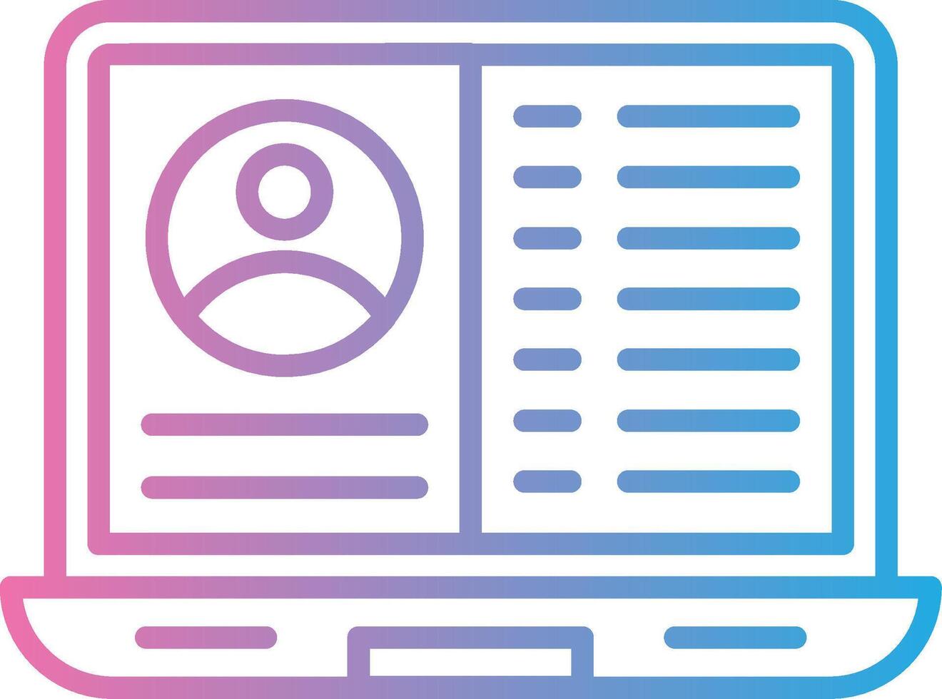 Chat Program Vivid App Element vector