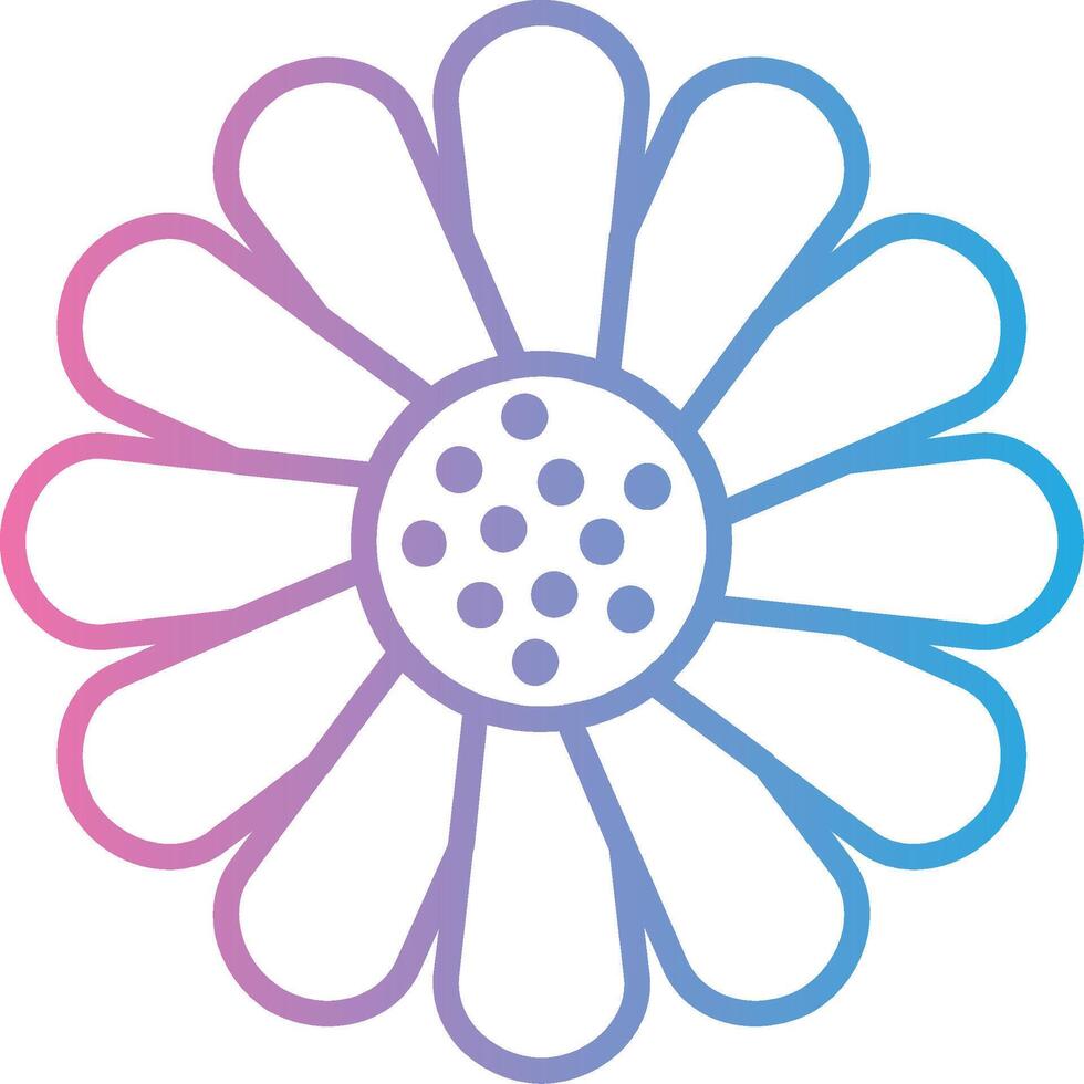 Chamomile Abstract UI Visual vector