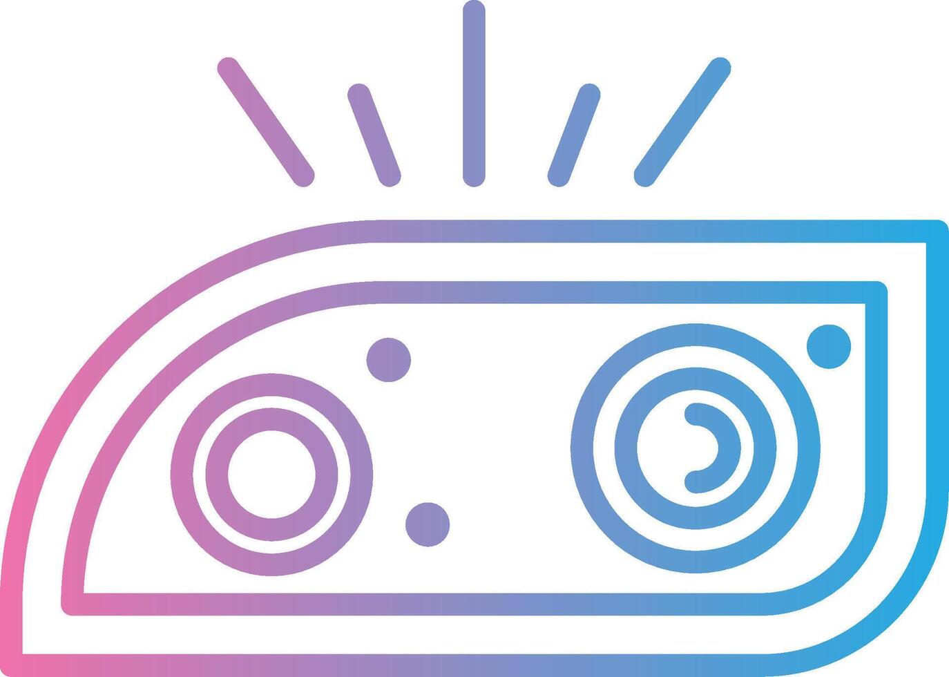 Car Light Mobile App Illustration vector