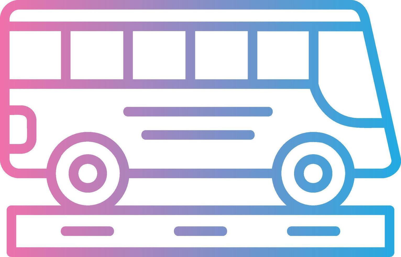 School Bus Web Style Graphic vector