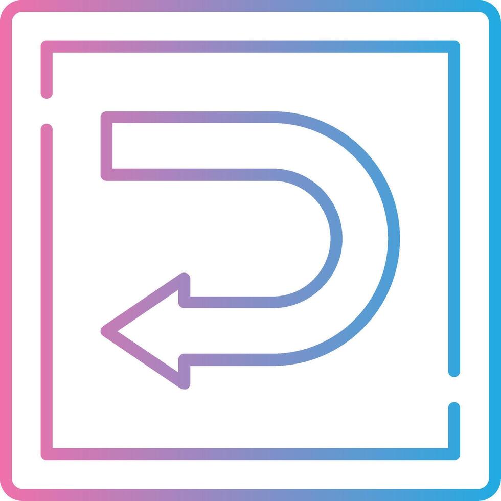 Undo User Interface Mark vector