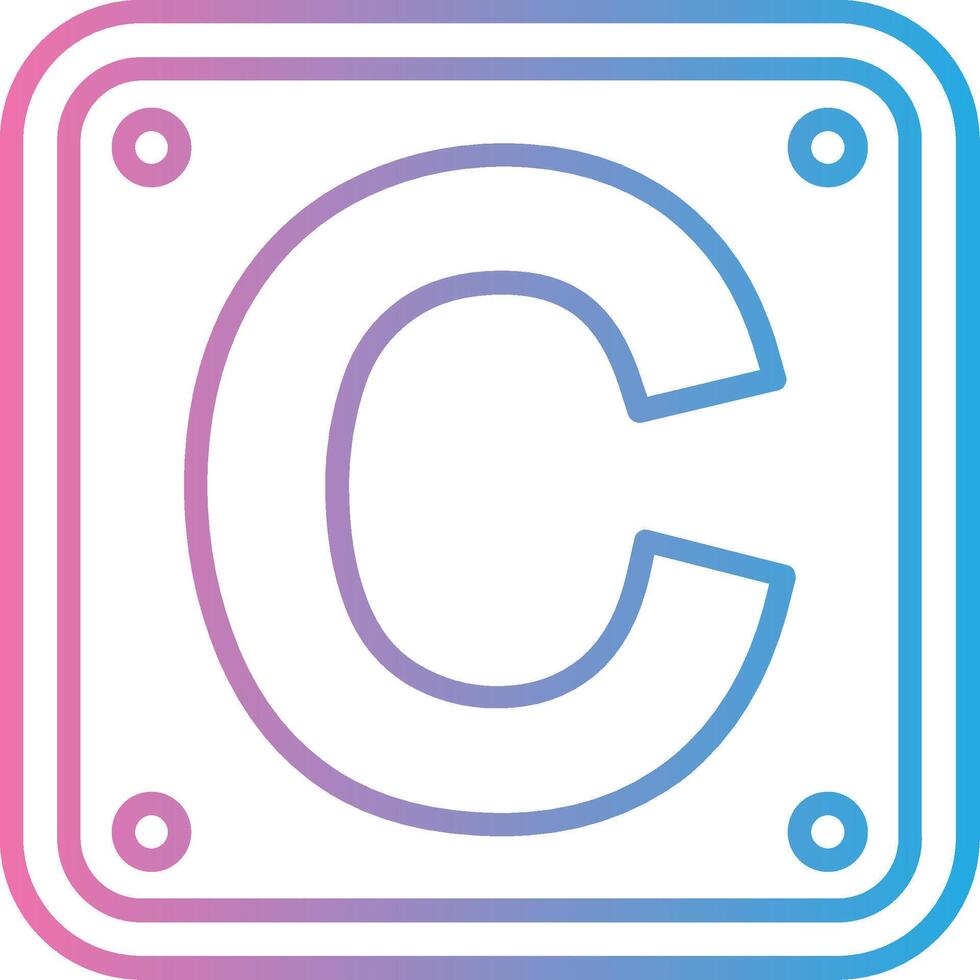Letter C Modular Form vector
