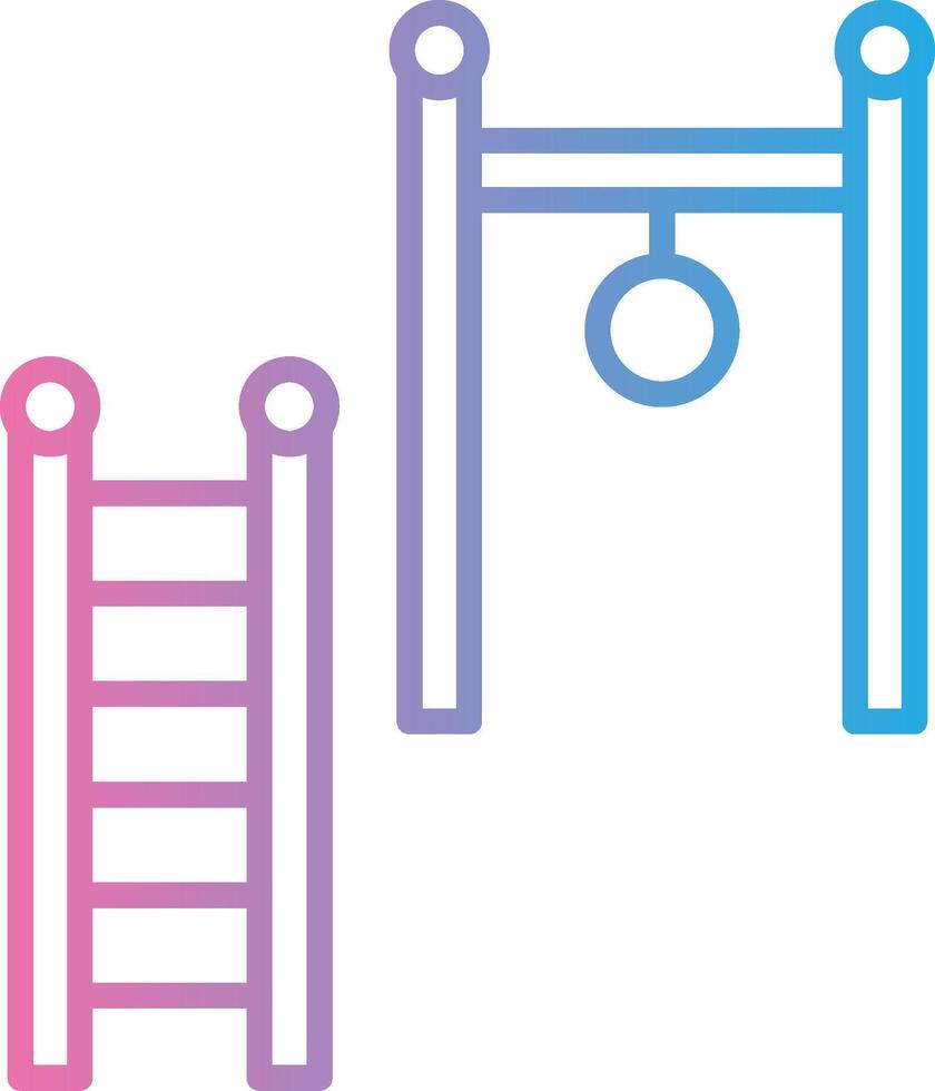 Playground Bright Flat Artwork vector