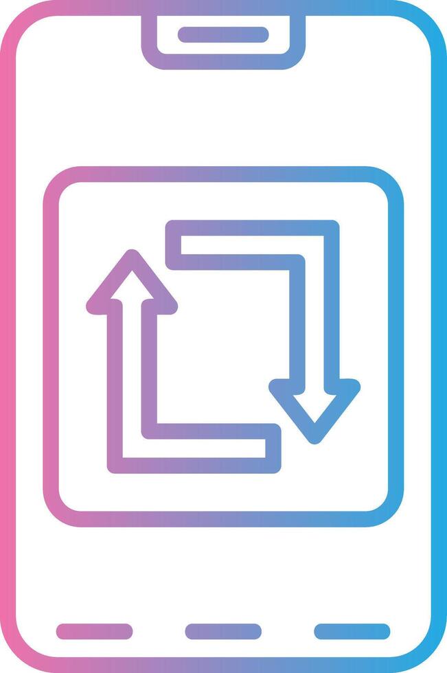 Repost Monotone Sketch Design vector