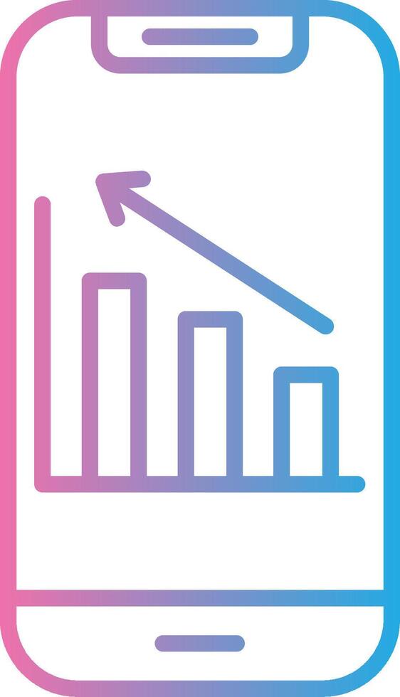 Statistics Muted Color Design vector