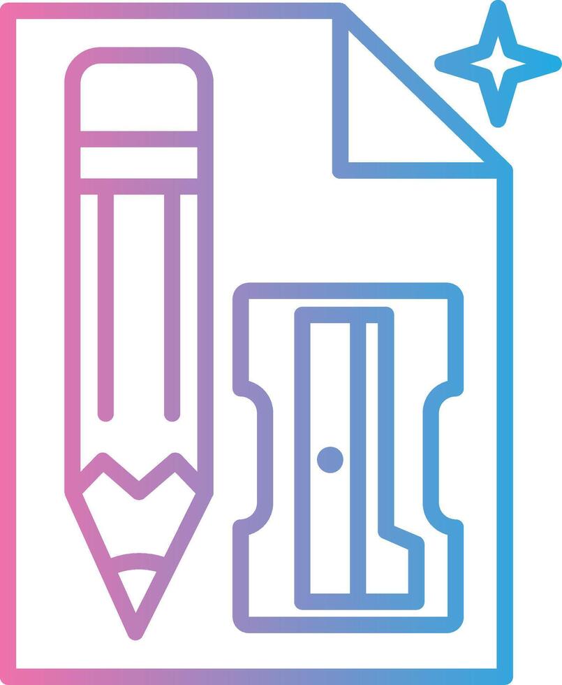 Pencil Creative Grid Symbol vector