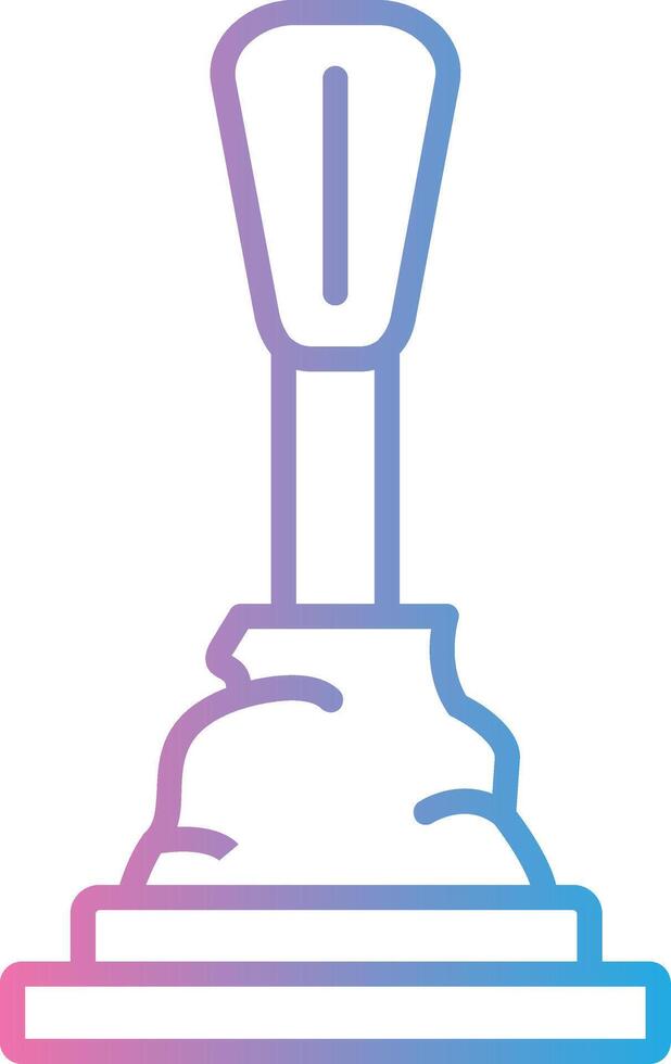gear stick Bright Tone Visual vector