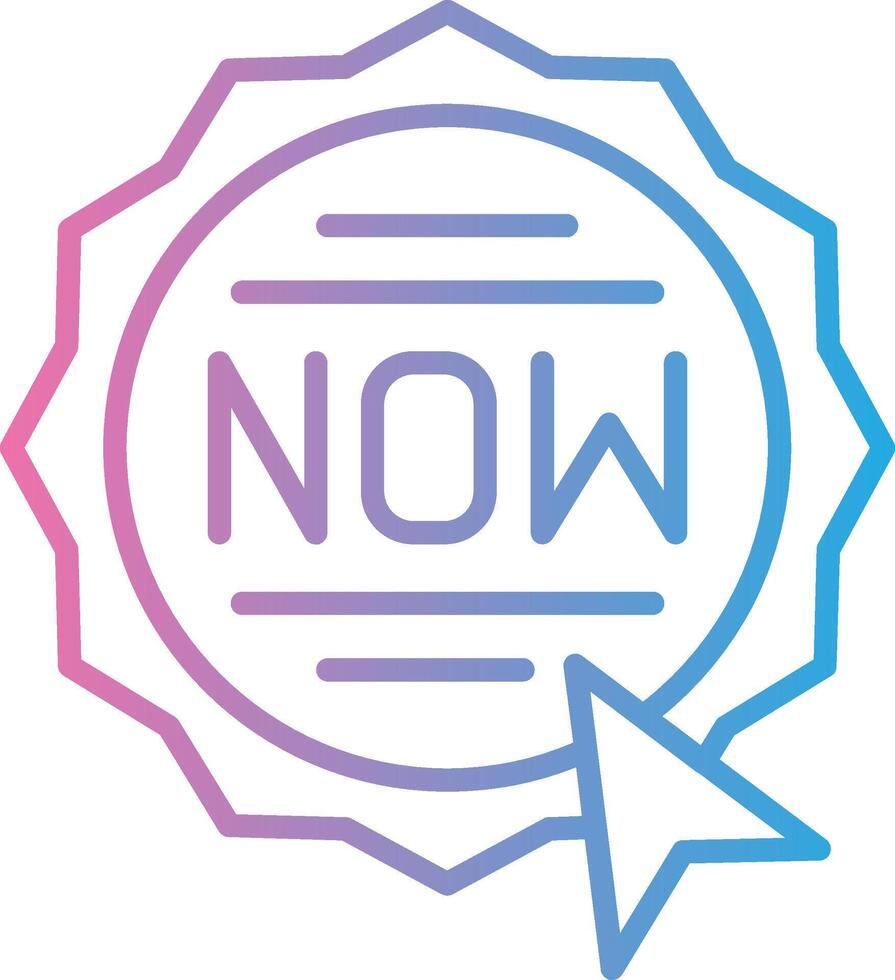 Now User Interface Mark vector