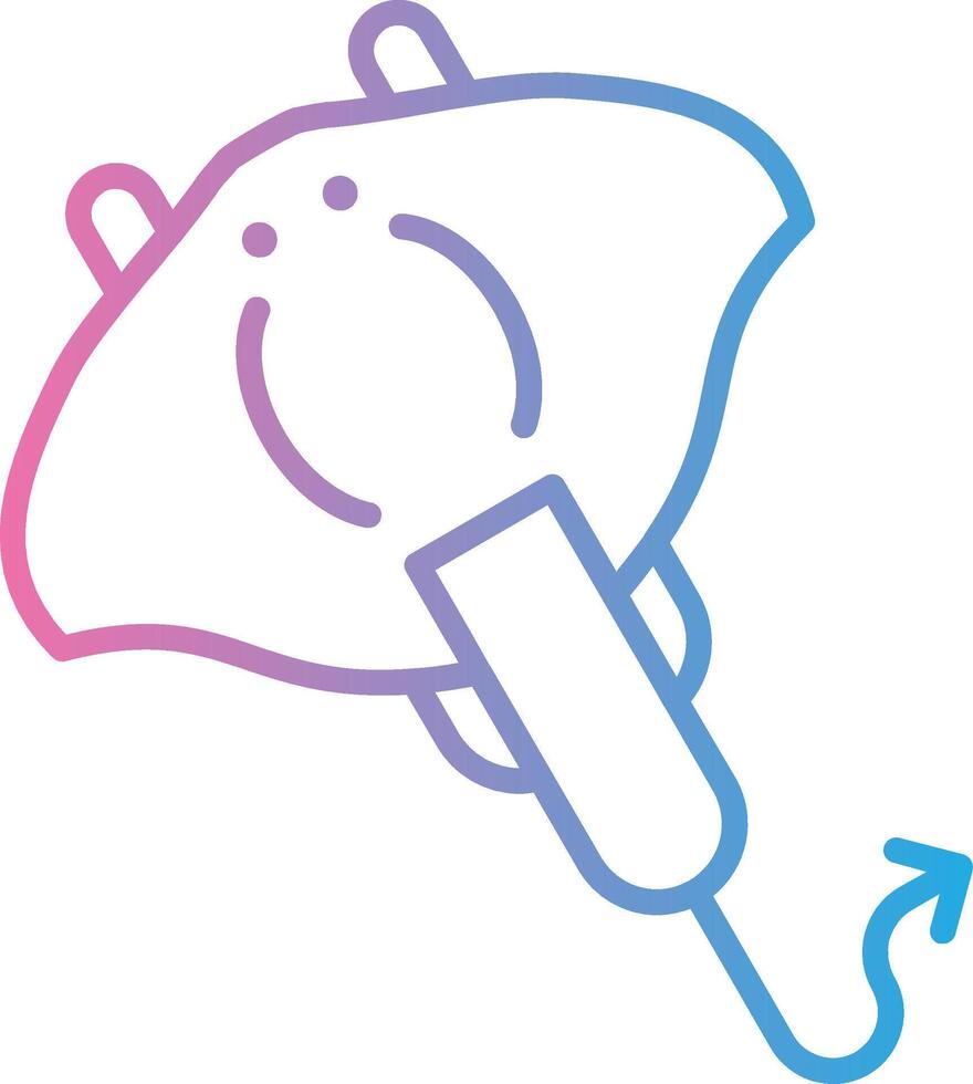 Stingray Modern Shape Graphic vector