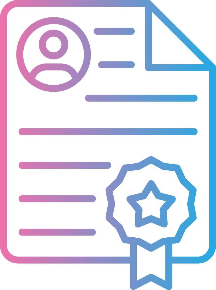 Certification User Interface Mark vector