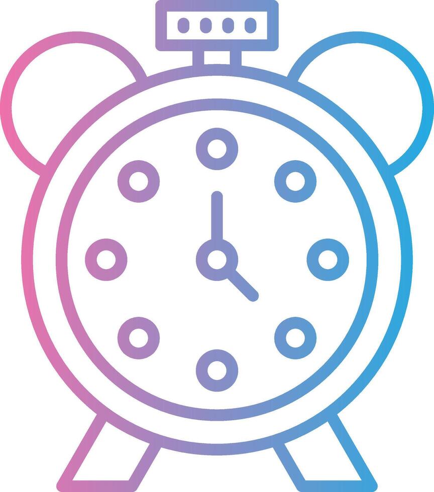 Clock Creative Sketch Element vector